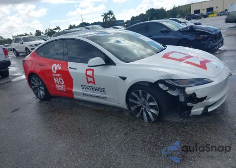 2024 Tesla Model 3 Long Range Dual Motor All-Wheel Drive/Rear-Wheel Drive из США, поврежденный, VIN 5YJ3E1EA8RF769544